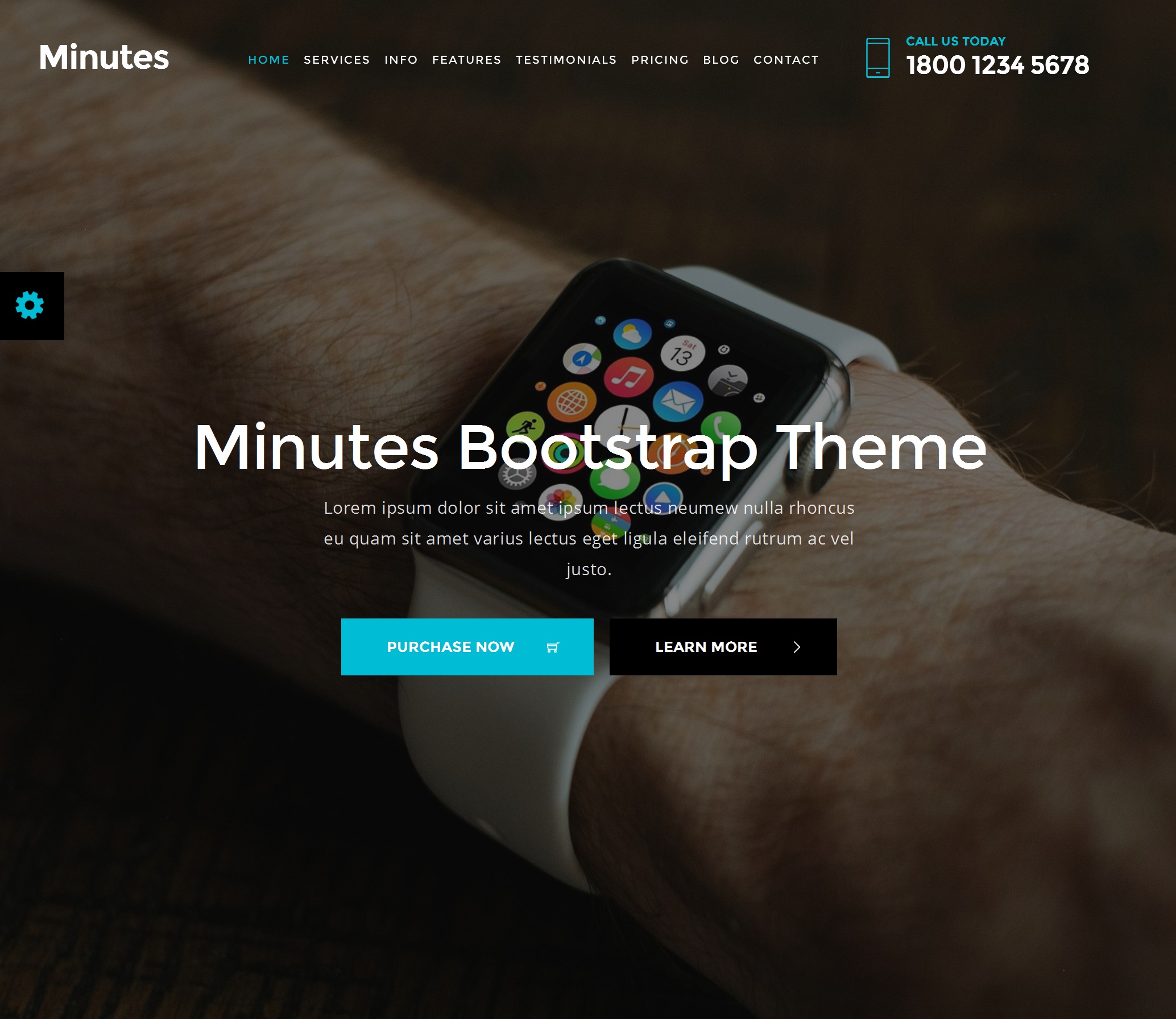 Mobile Bootstrap Carousel Theme