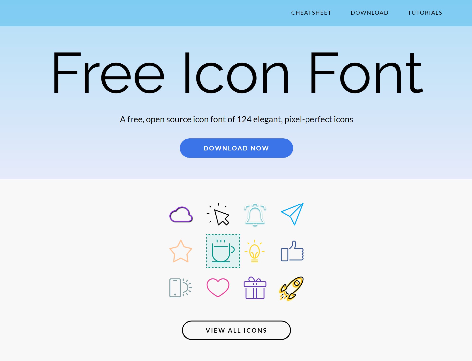 Create Icon Fonts