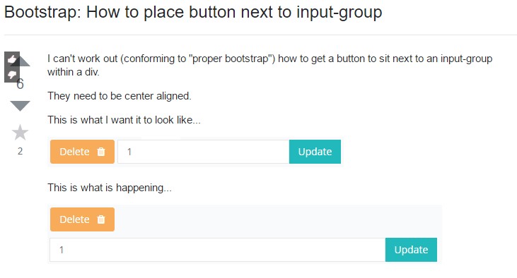  The best way to place button  unto input-group